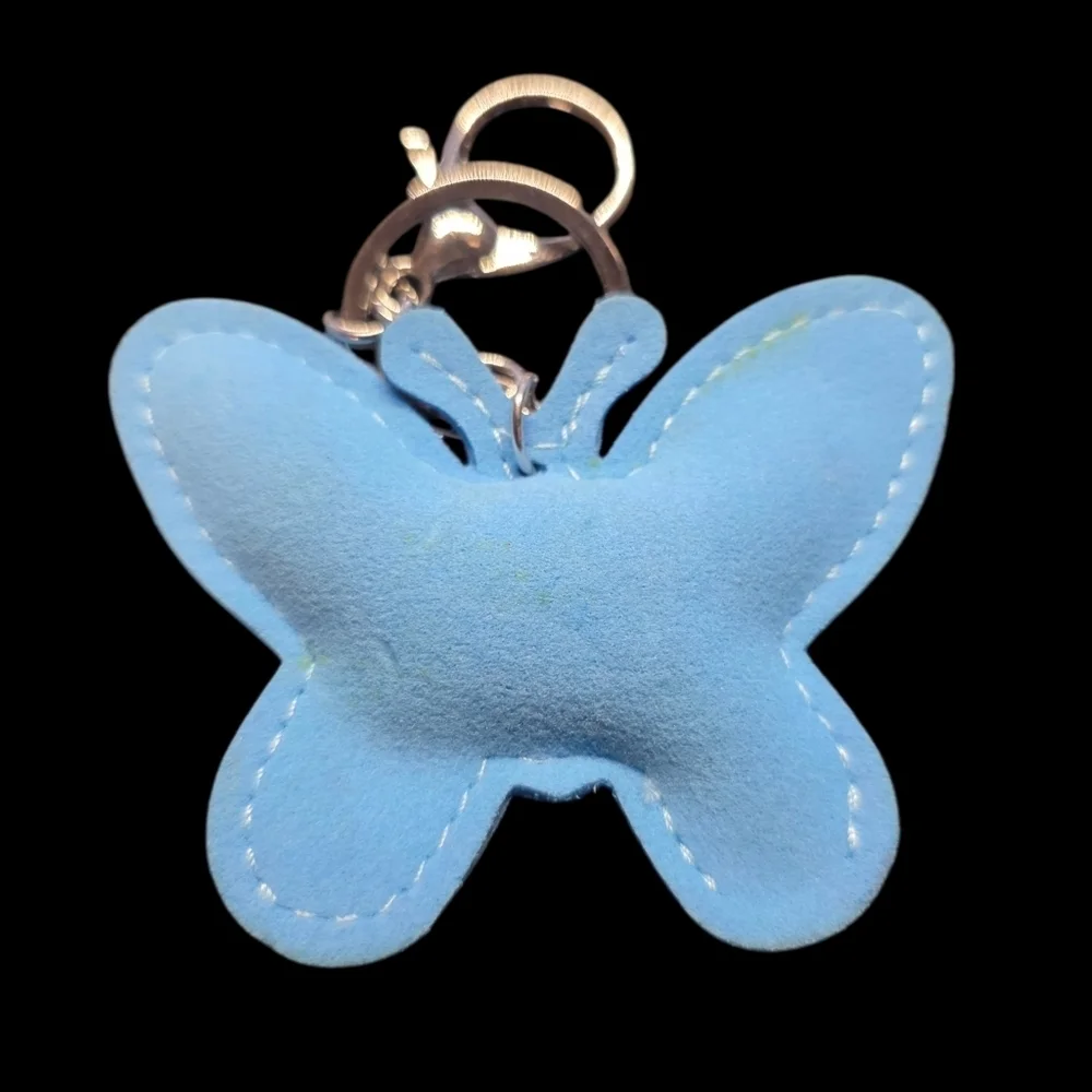 Colorful Butterfly Bag Charm Keychain